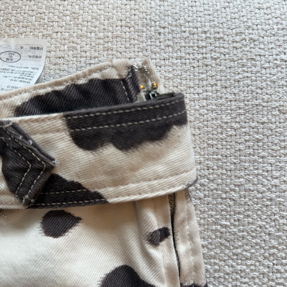 Abercrombie Cow Print Skirt size 26 - Picture 7 of 9